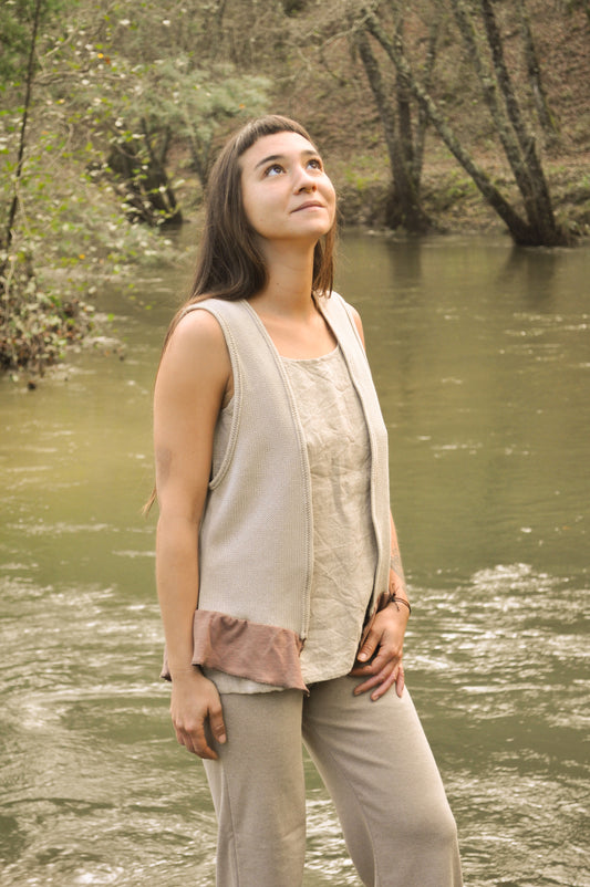 Top de Linho ~ Único