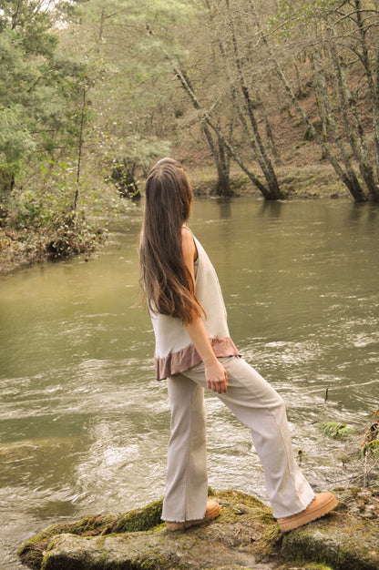 Calças Flow ~ Areia