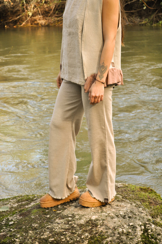 Calças Flow ~ Areia