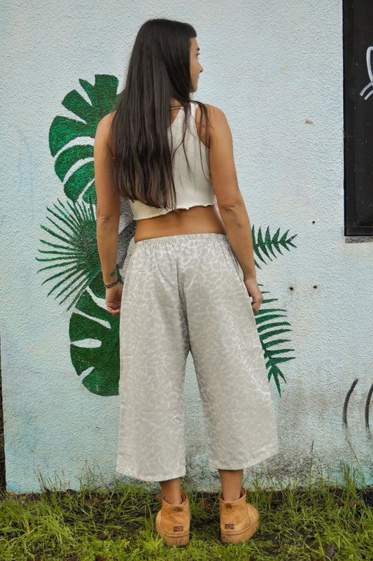 Calças Hatha ~ Cinza