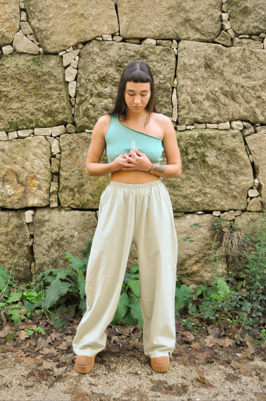 Calças Hatha ~ Sálvia