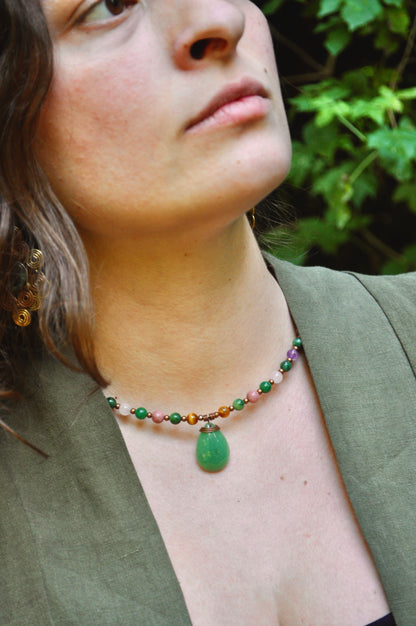 Lotus Necklace