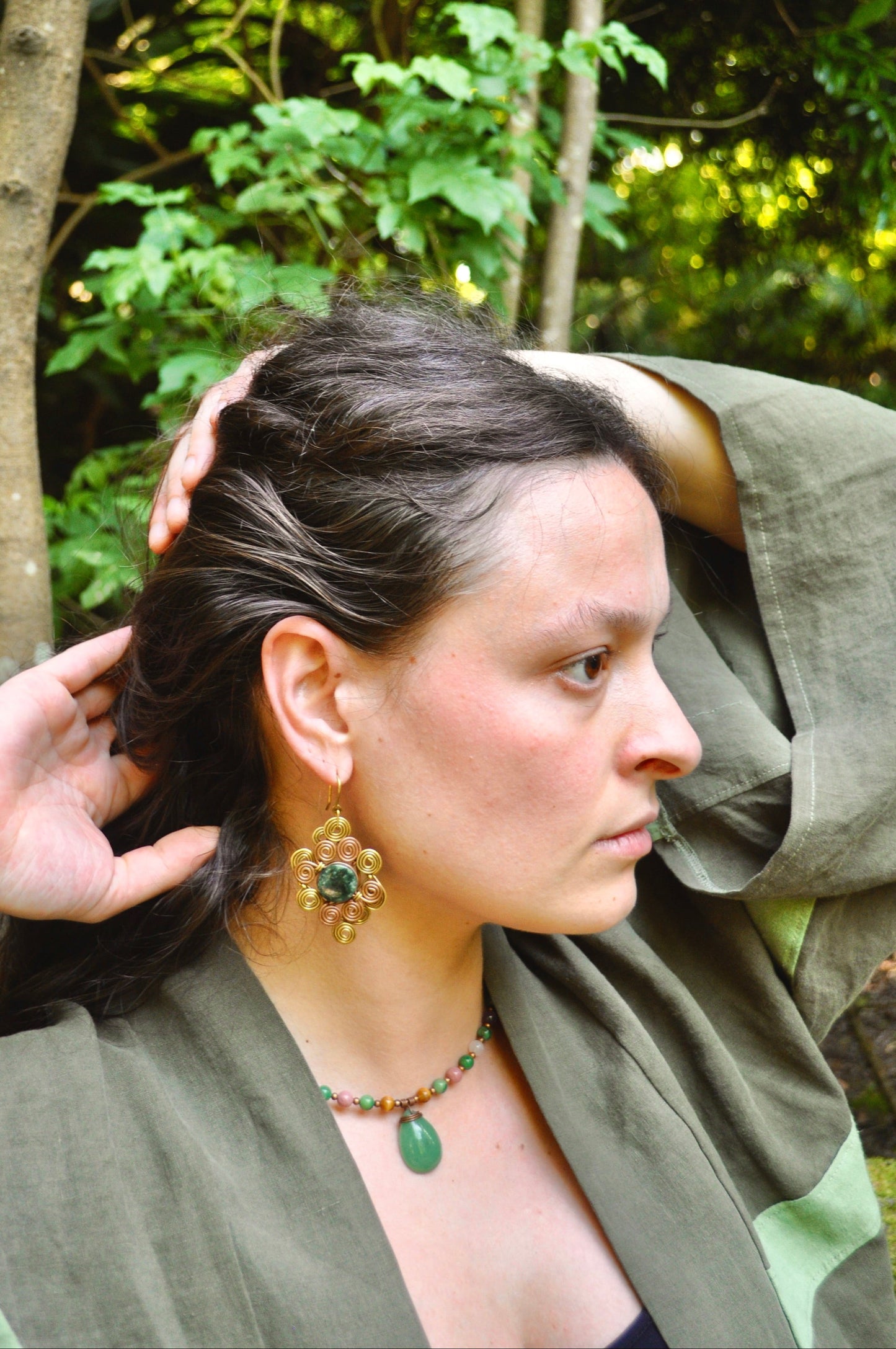 Jade Earrings