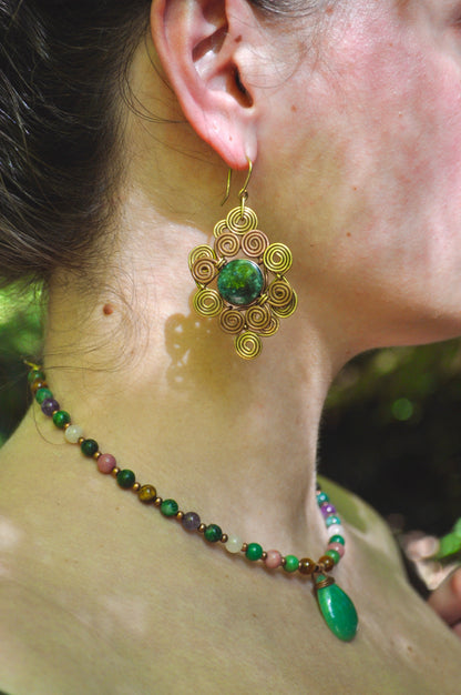 Jade Earrings