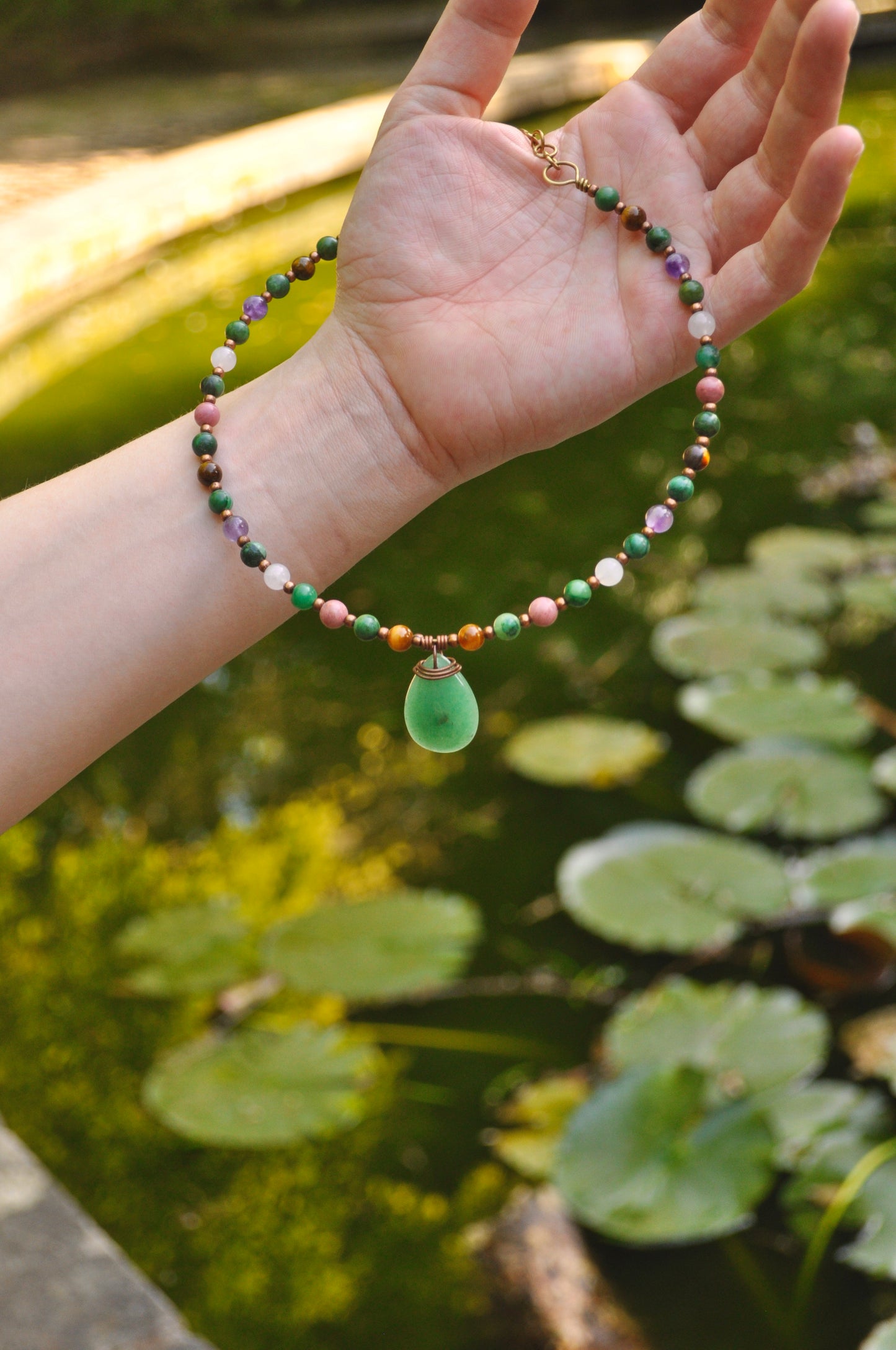 Lotus Necklace