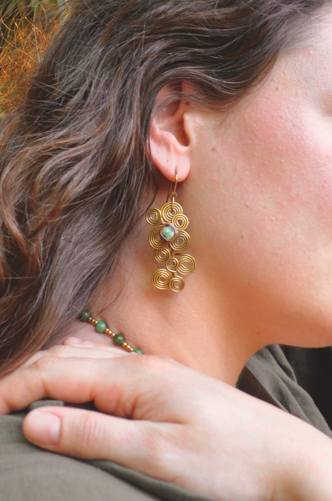 Emerald Earrings
