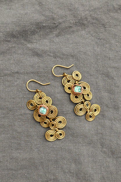 Emerald Earrings