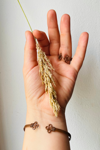 Pulseira Cobre II ~ Ametista