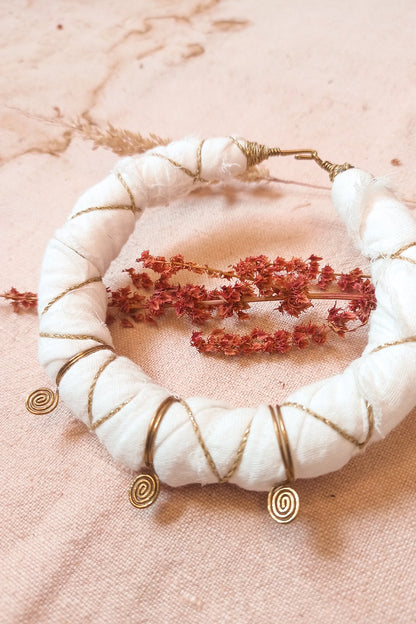 Pulseira de pé ~ Espiral